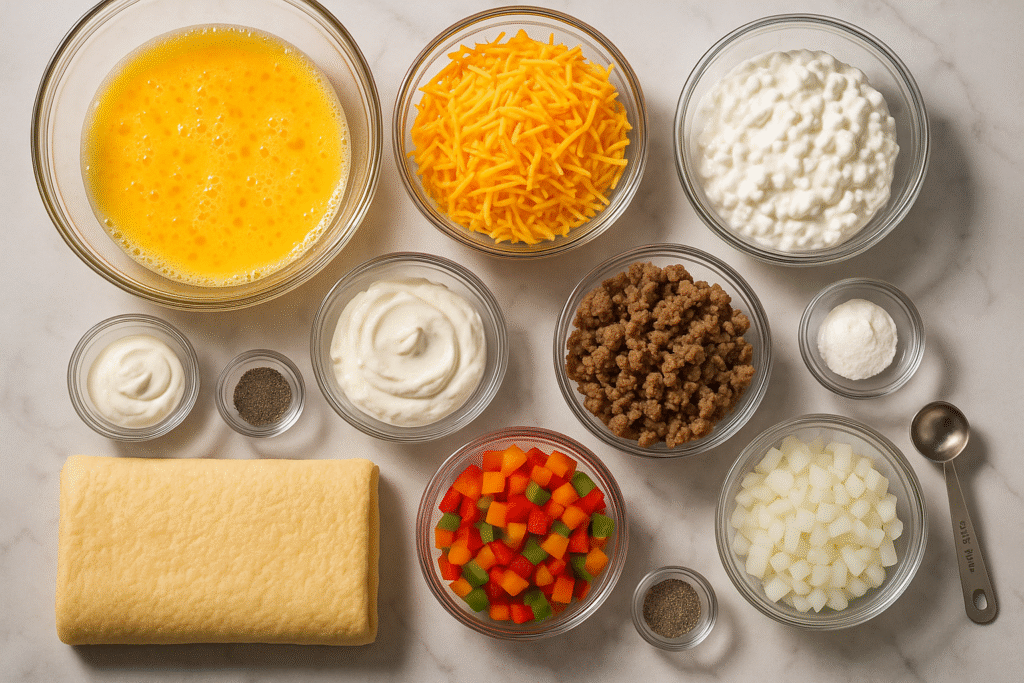 Ingredients You’ll Need Crack Breakfast Casserole