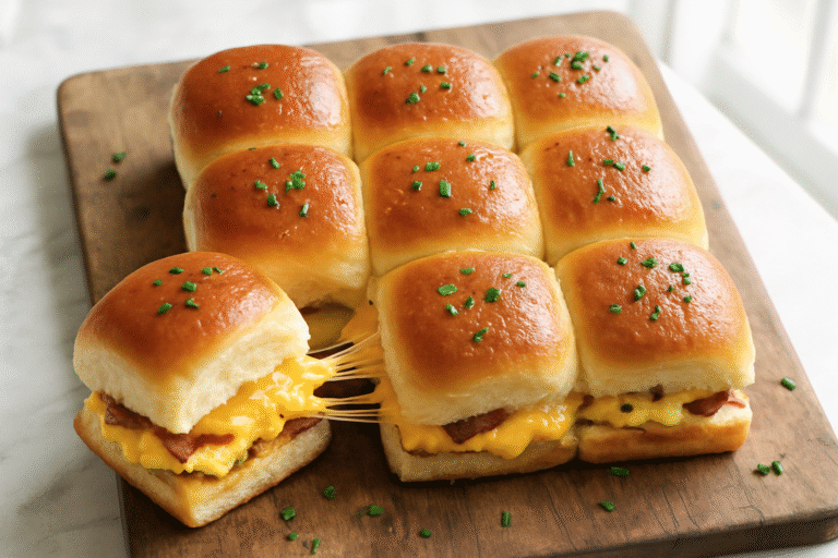Crack Breakfast Sliders