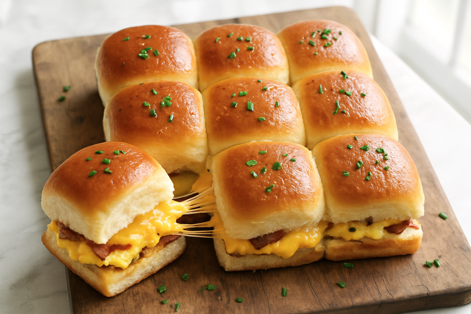 Crack Breakfast Sliders