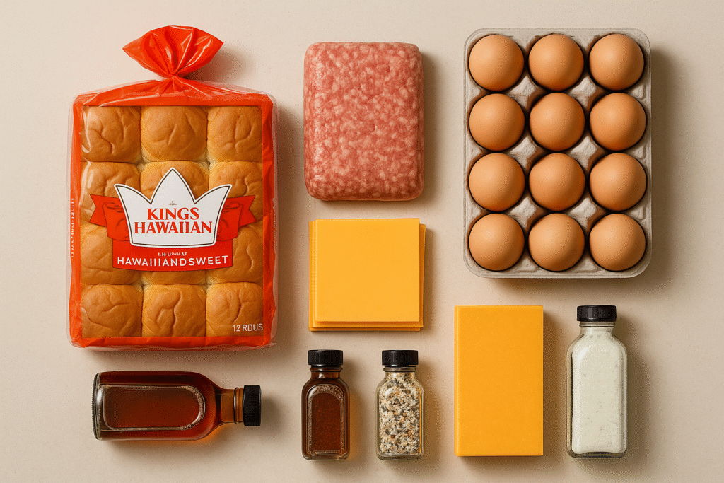 Ingredients You’ll Need Crack Breakfast Sliders