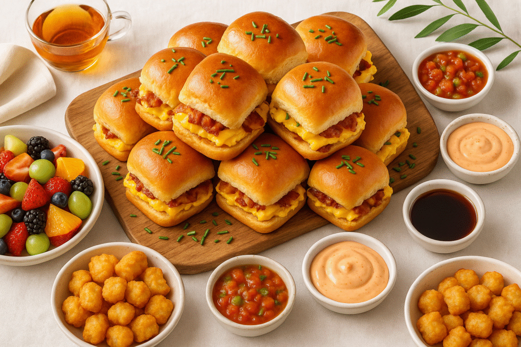Serving Suggestions Crack Breakfast Sliders