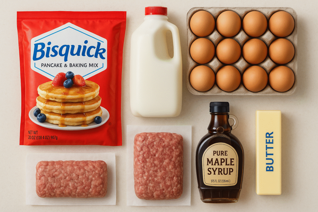 Ingredients You’ll Need Pancake Sausage Casserole
