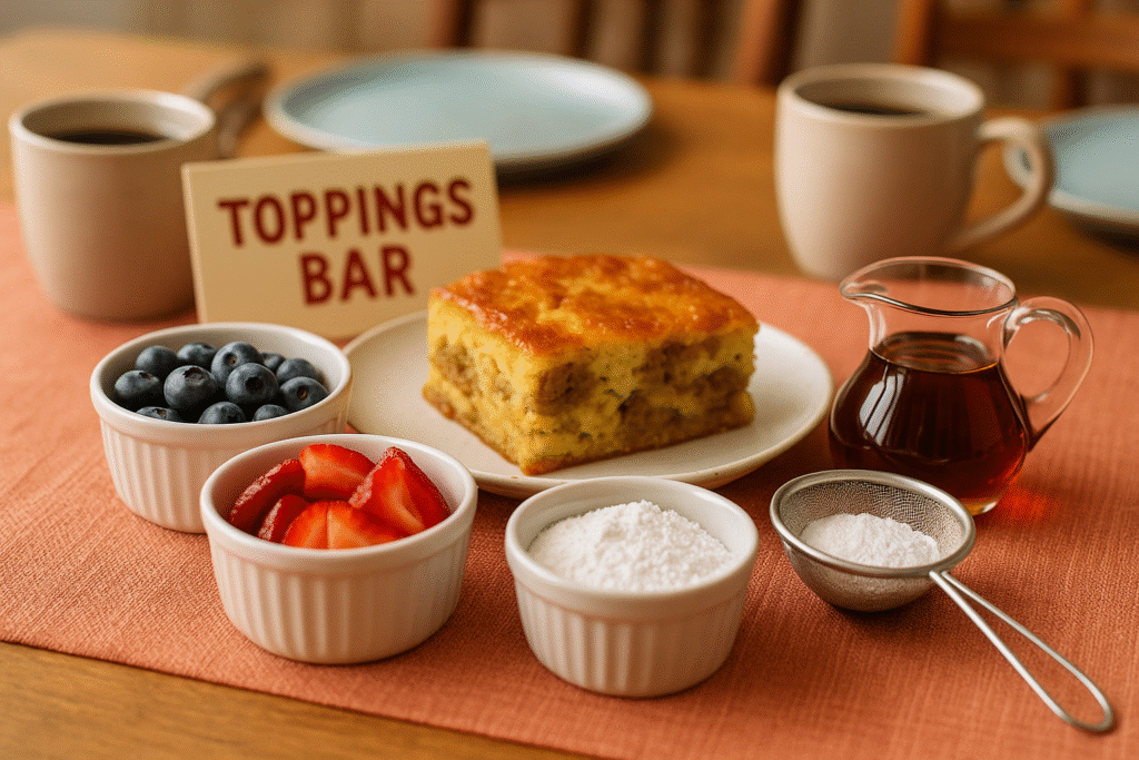 Serving Suggestions Pancake Sausage Casserole