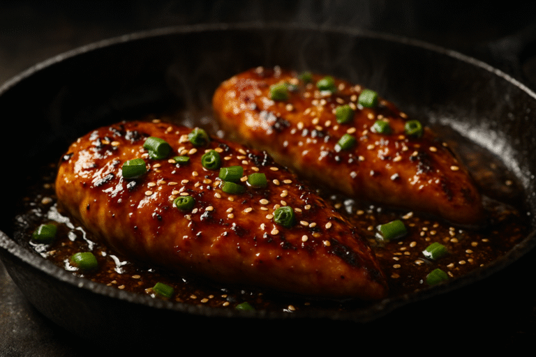Honey Garlic Chicken Breasts